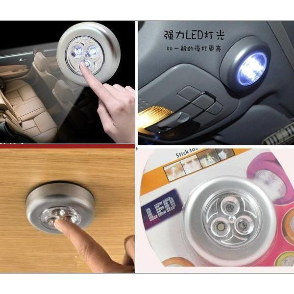 [HCM][SALE GIÁ SỐC] ĐÈN LED 3 BÓNG DÁN TƯỜNG THÔNG MINH