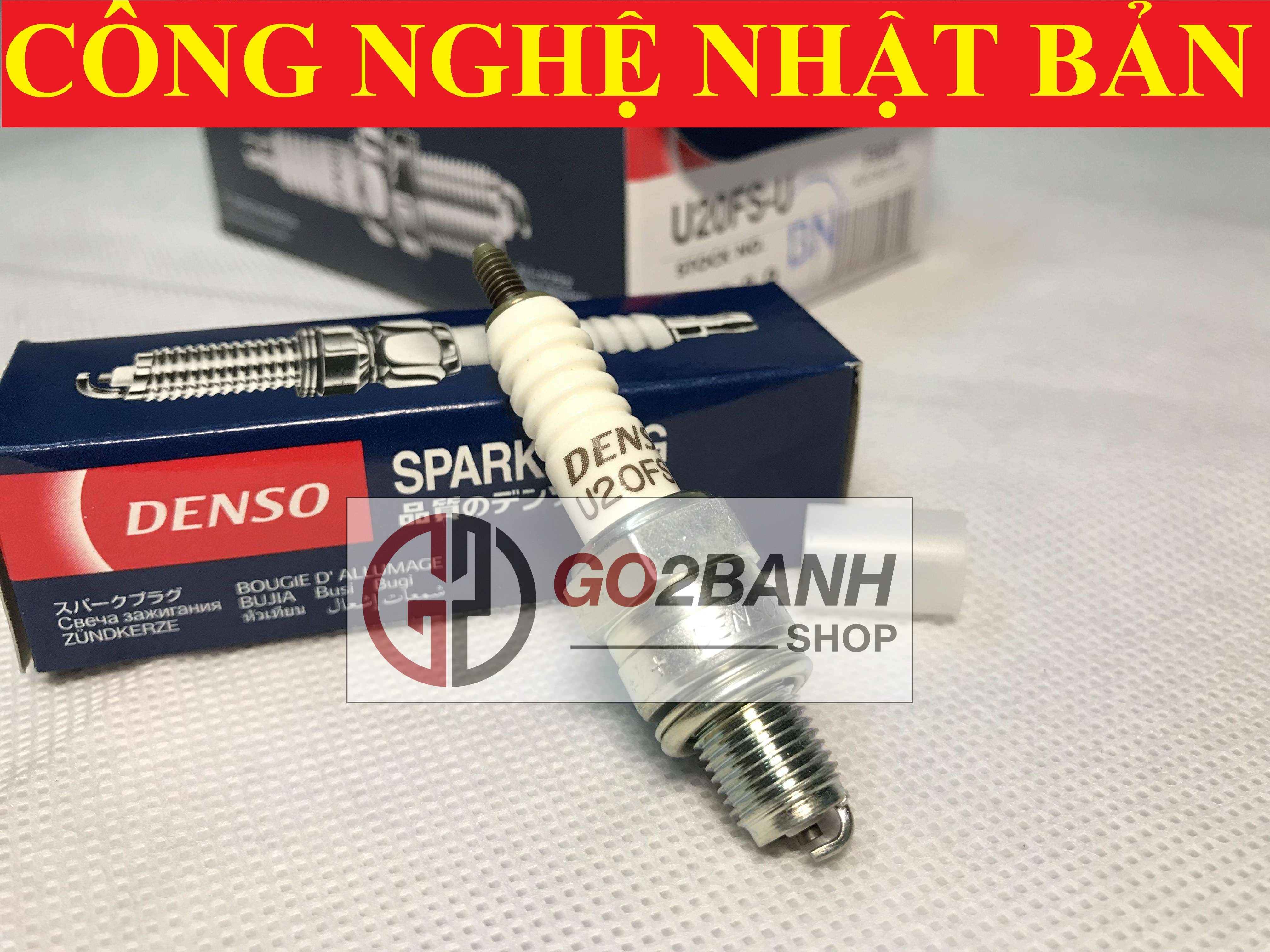 Bugi denso u20fs chân ngắn - u22es chân dài cho winner, exciter, airblade, wave s110/rs/rsx, future neo/fi125, sirius