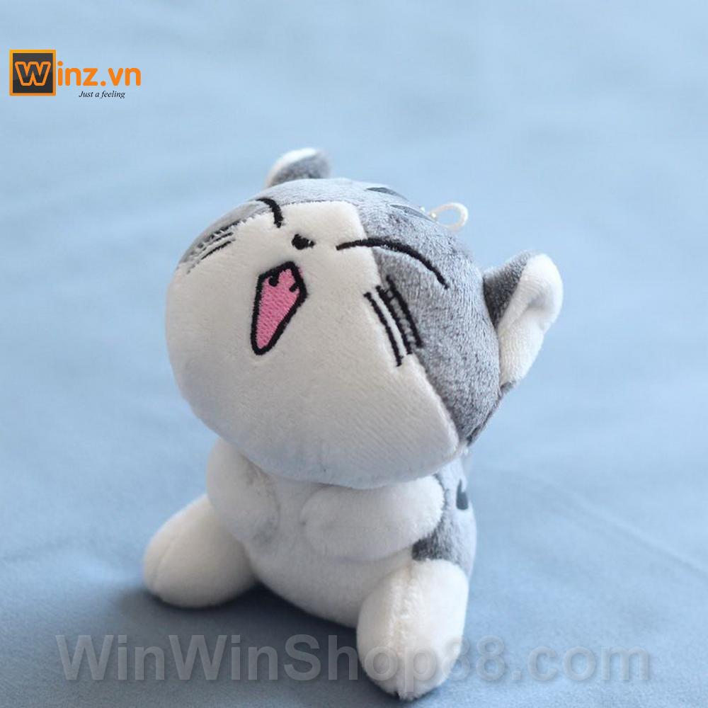 Móc khóa gấu bông mèo Chii (11 cm)