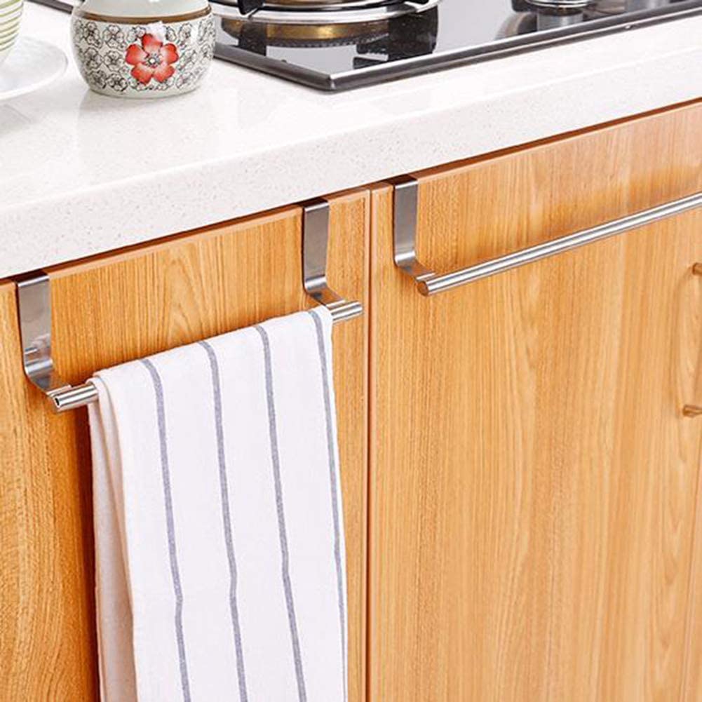 Móc treo đồ đa năng, móc treo khăn đa năng kẹp cánh cửa, móc treo inox