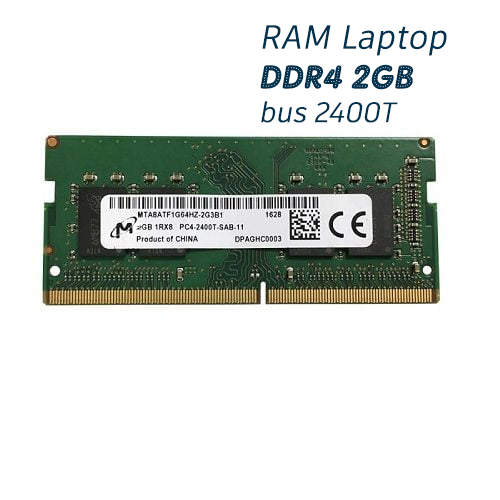RAM Laptop 2GB DDR4 bus 2400T Micron - Hàng tháo máy