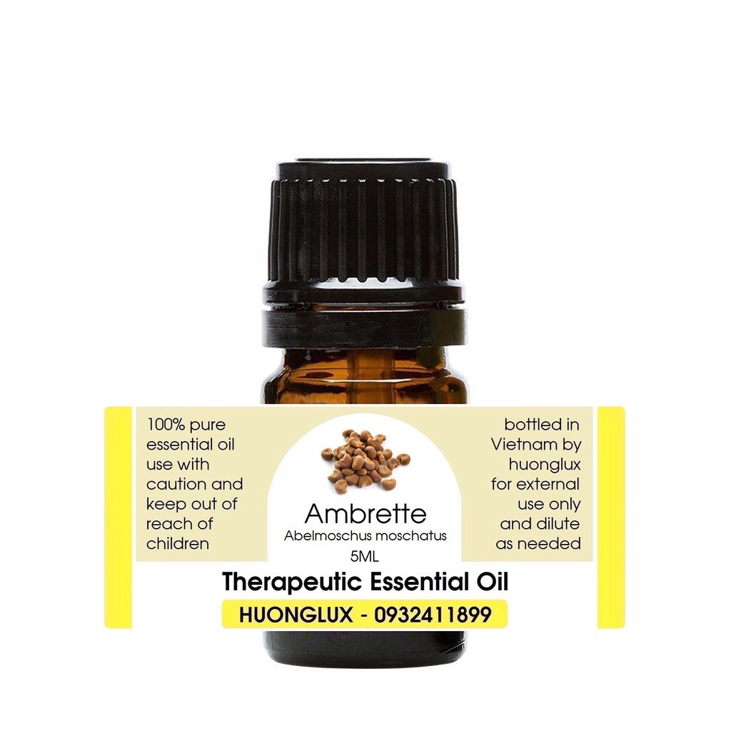 Tinh dầu hạt vông vang Ambrette Seed Essential Oil (Musk thực vật)
