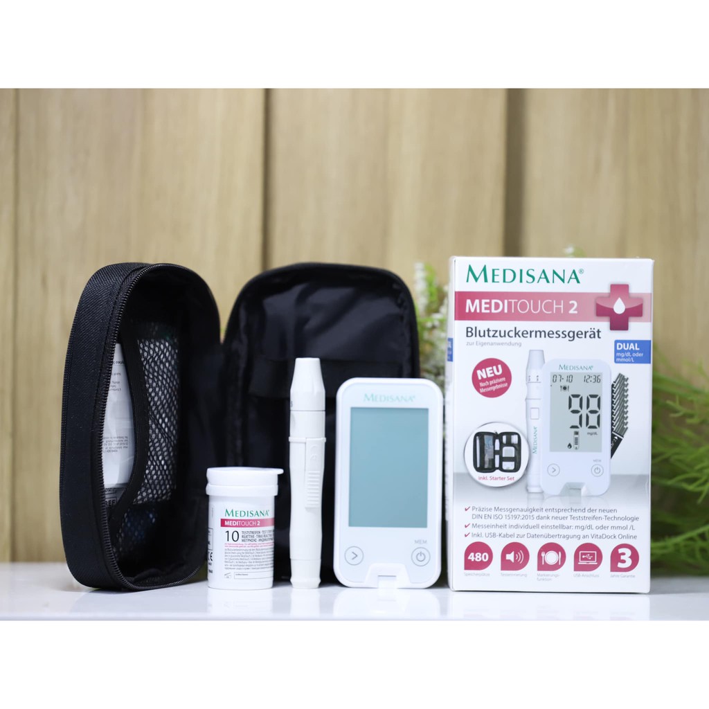 Máy đo đường huyết Medisana