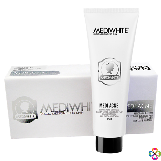 Kem giảm mụn Medi White Medi Acne 15ml