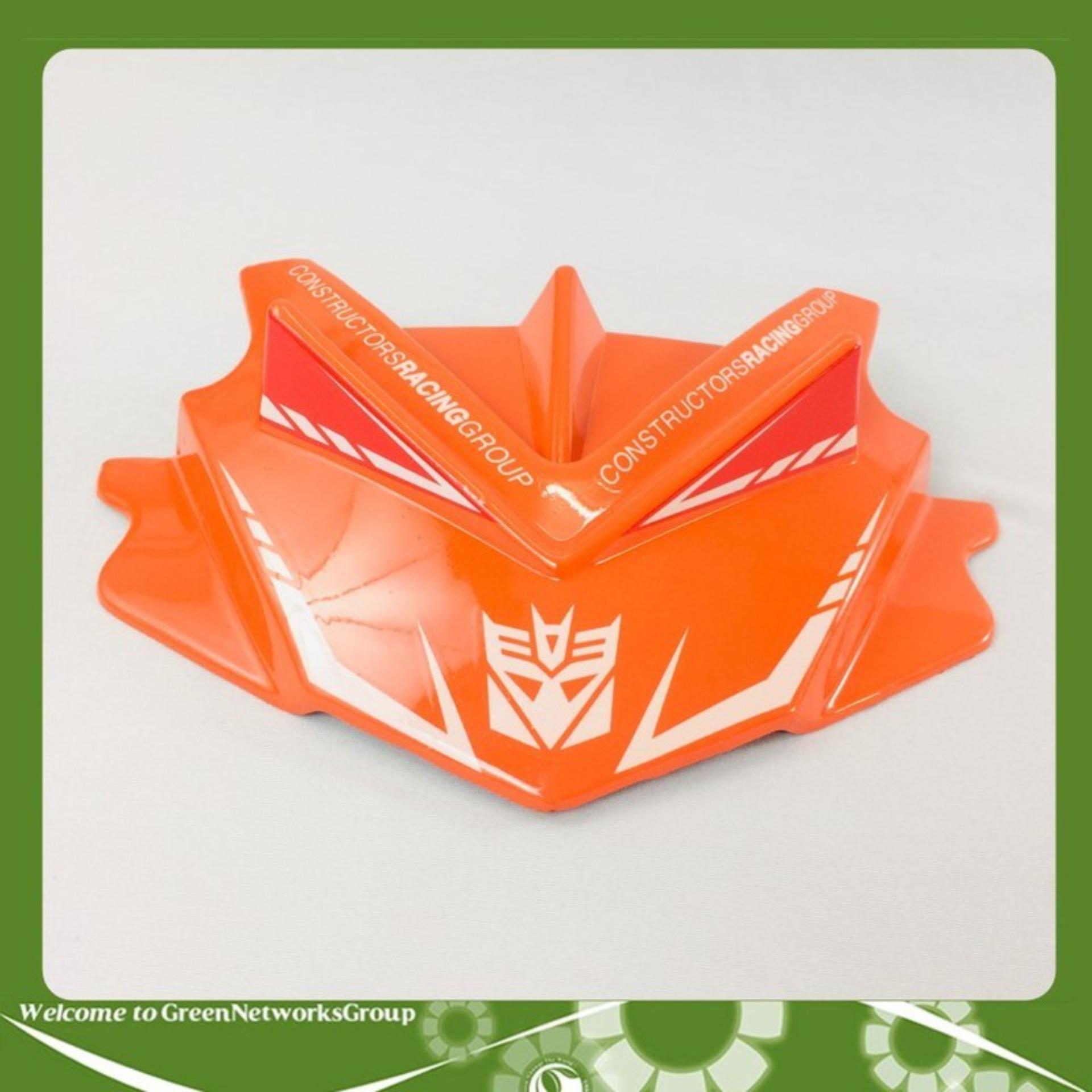 Mão ốp đầu Exciter 150 mẫu sừng Greennetworks (Màu Cam)