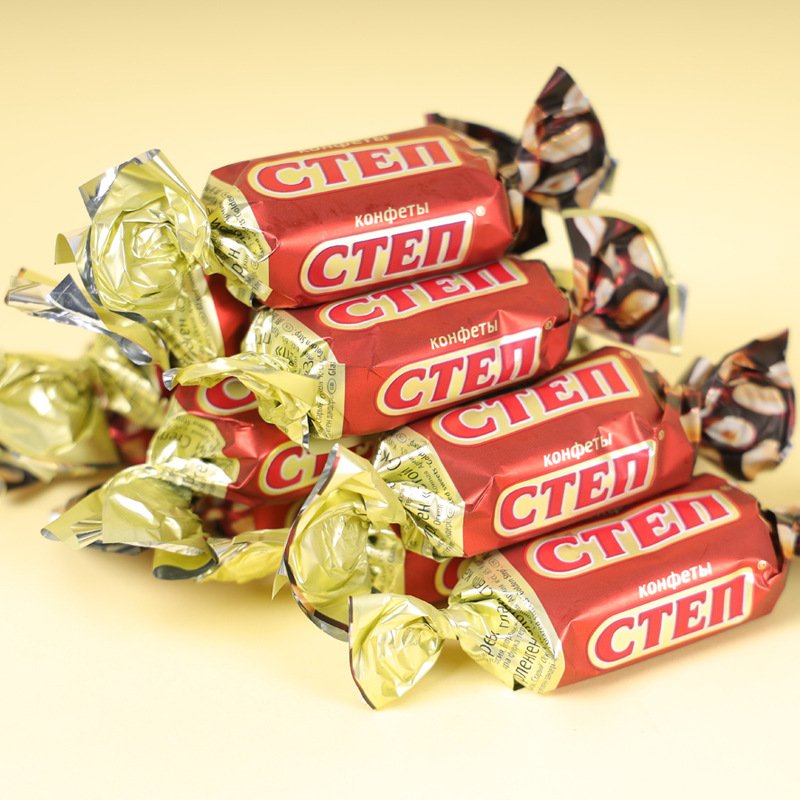 Combo 1000g kẹo cten đỏ nga socola hạnh nhân thơm ngon vị socola bùi ngọt vị hạnh nhân