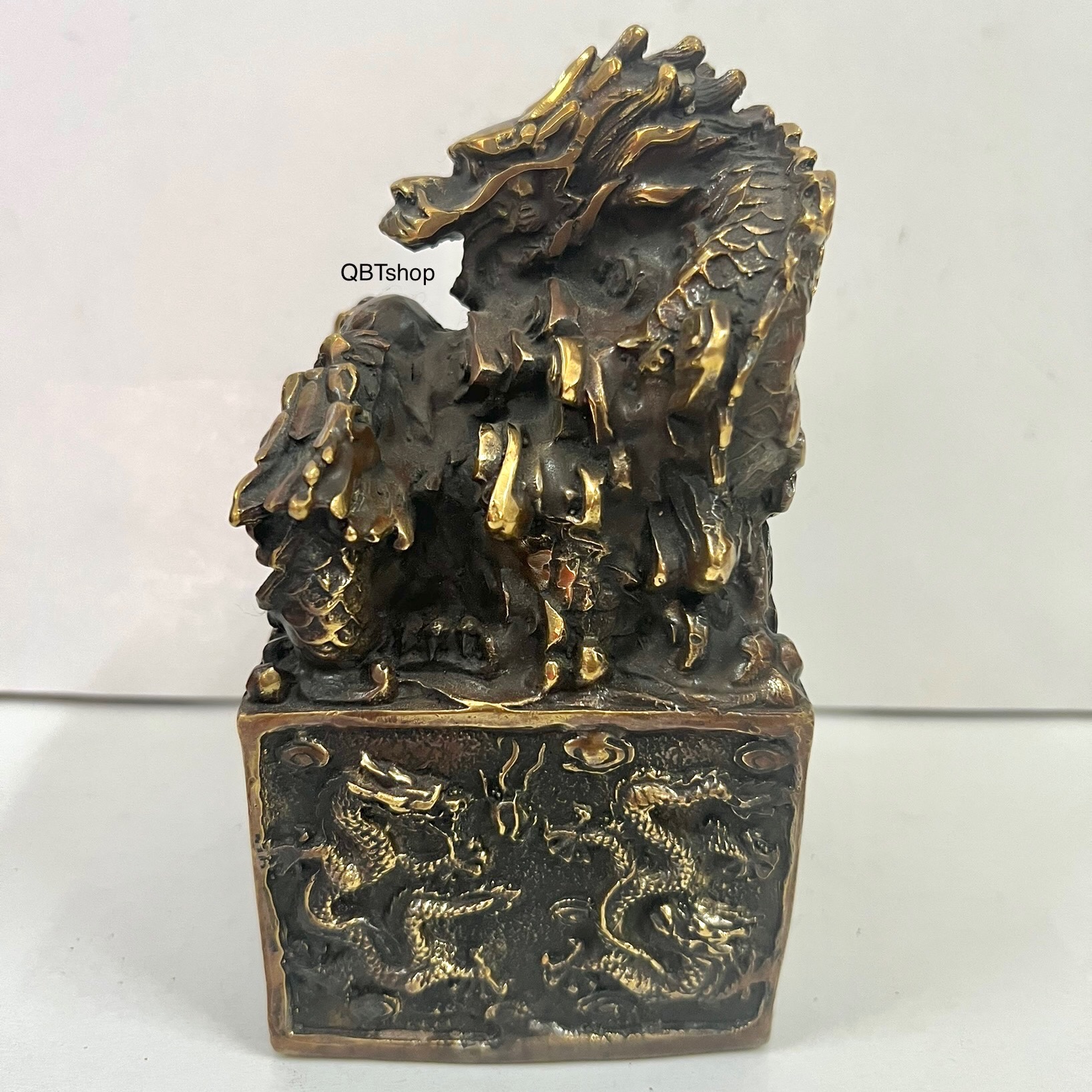 Cửu long kim ấn lớn bằng đồng