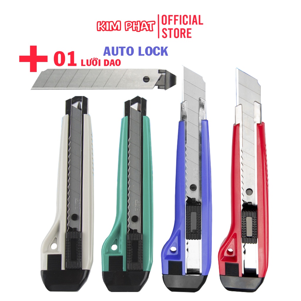 Dao dọc giấy trổ sdi 0423 cỡ lớn tặng kèm 01 lưỡi dao