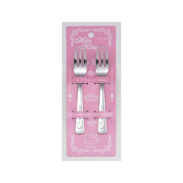 Set 2 dĩa inox hình Hello Kitty nội địa Nhật Bản