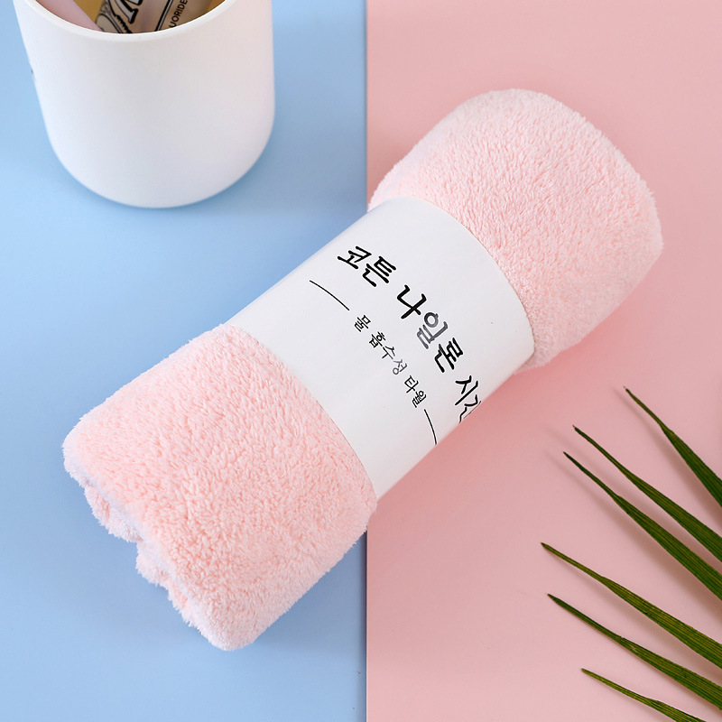 Khăn mặt hàn quốc 50x30cm- loại 1 màu