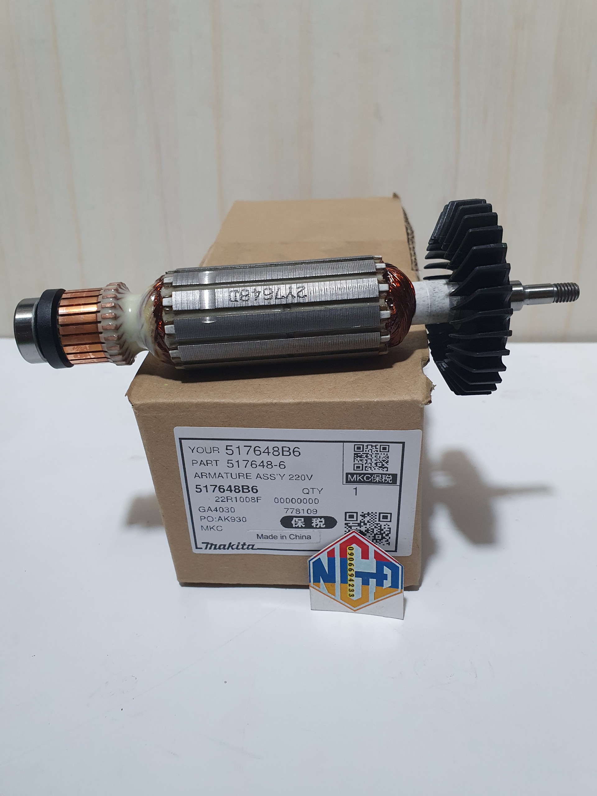 Rô to (ruột) máy mài Makita GA4030/4031