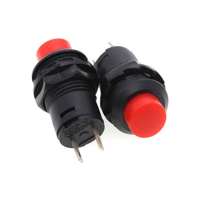 Nút nhấn tự giữ ds-428 12mm