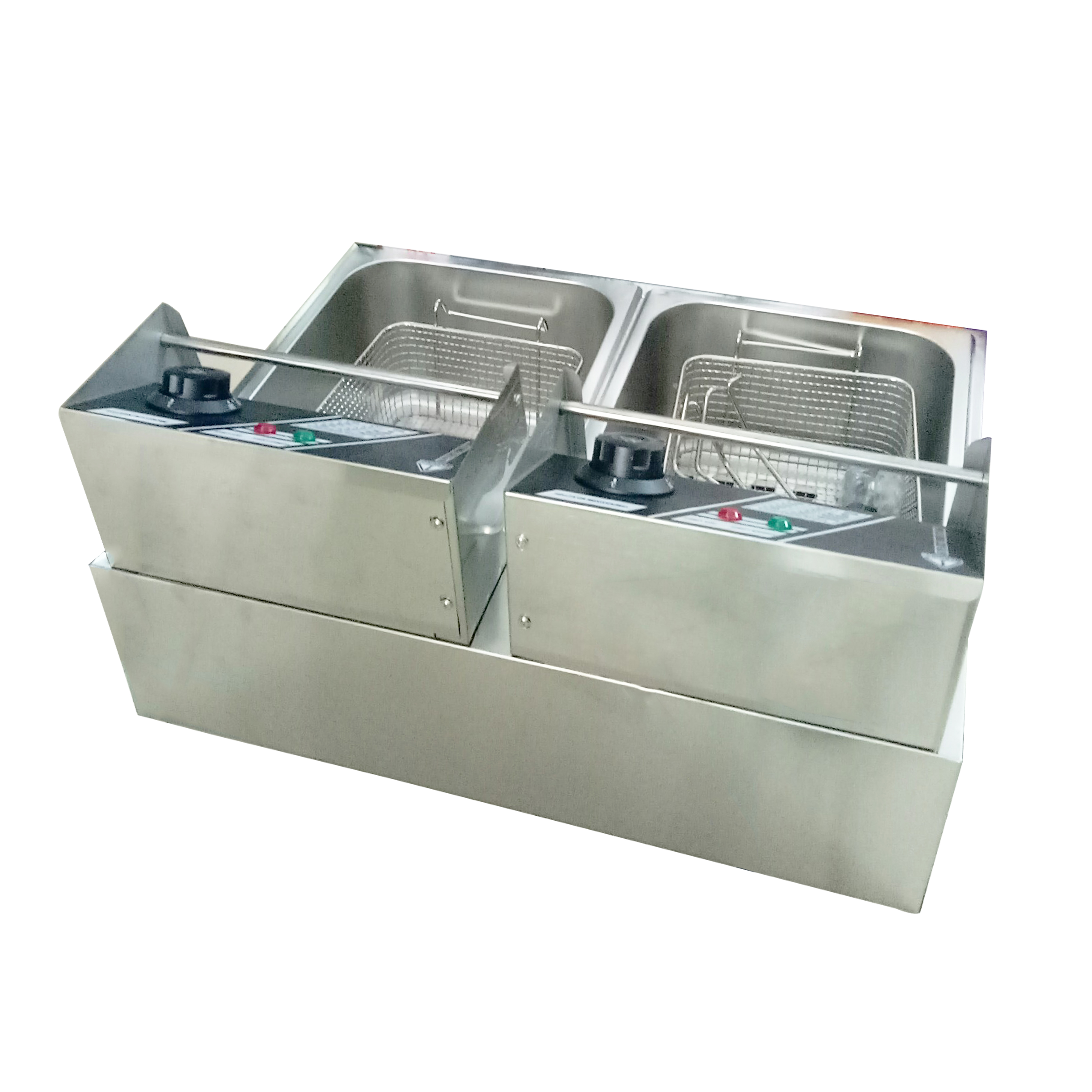 Bếp chiên điện 2 ngăn Tấn Phát - BCTP02
