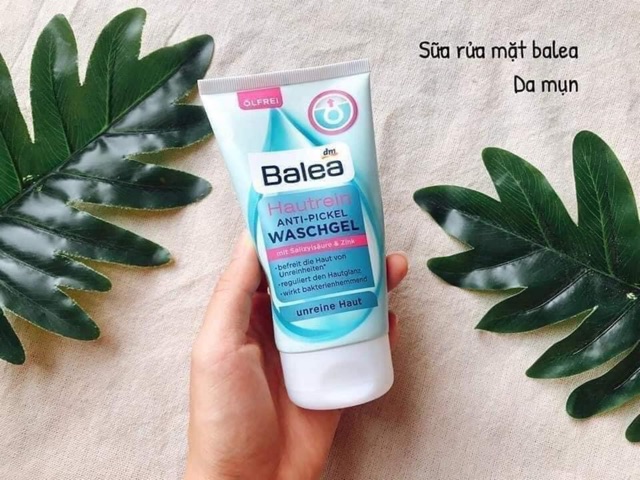 [ HÀNG ĐỨC CHÍNH HÃNG l] Sữa rửa mặt BALEA nội địa ĐỨC 150ml cho các loại da