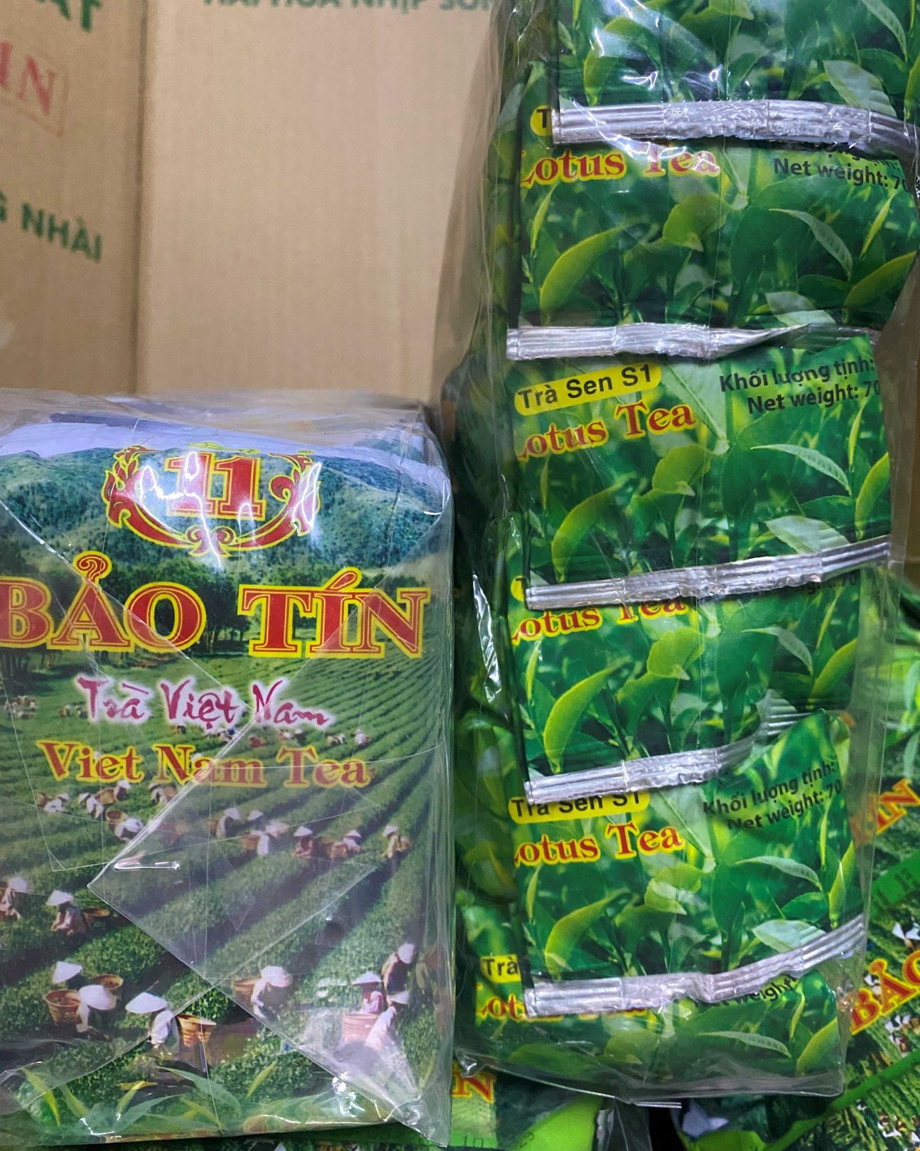 Tea Lotus-Lài Bảo Tin 70g (Cyclone 6 pack)