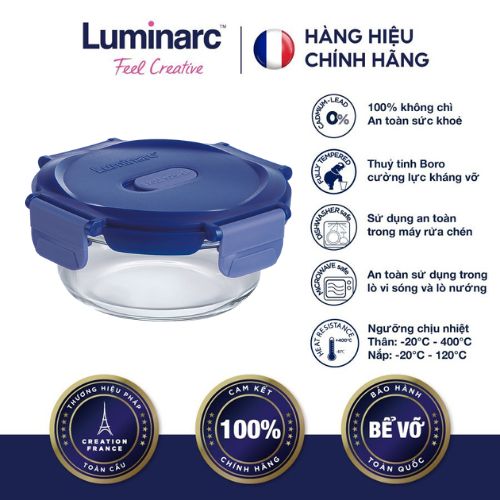 Hộp Thuỷ Tinh Luminarc Putina Tròn