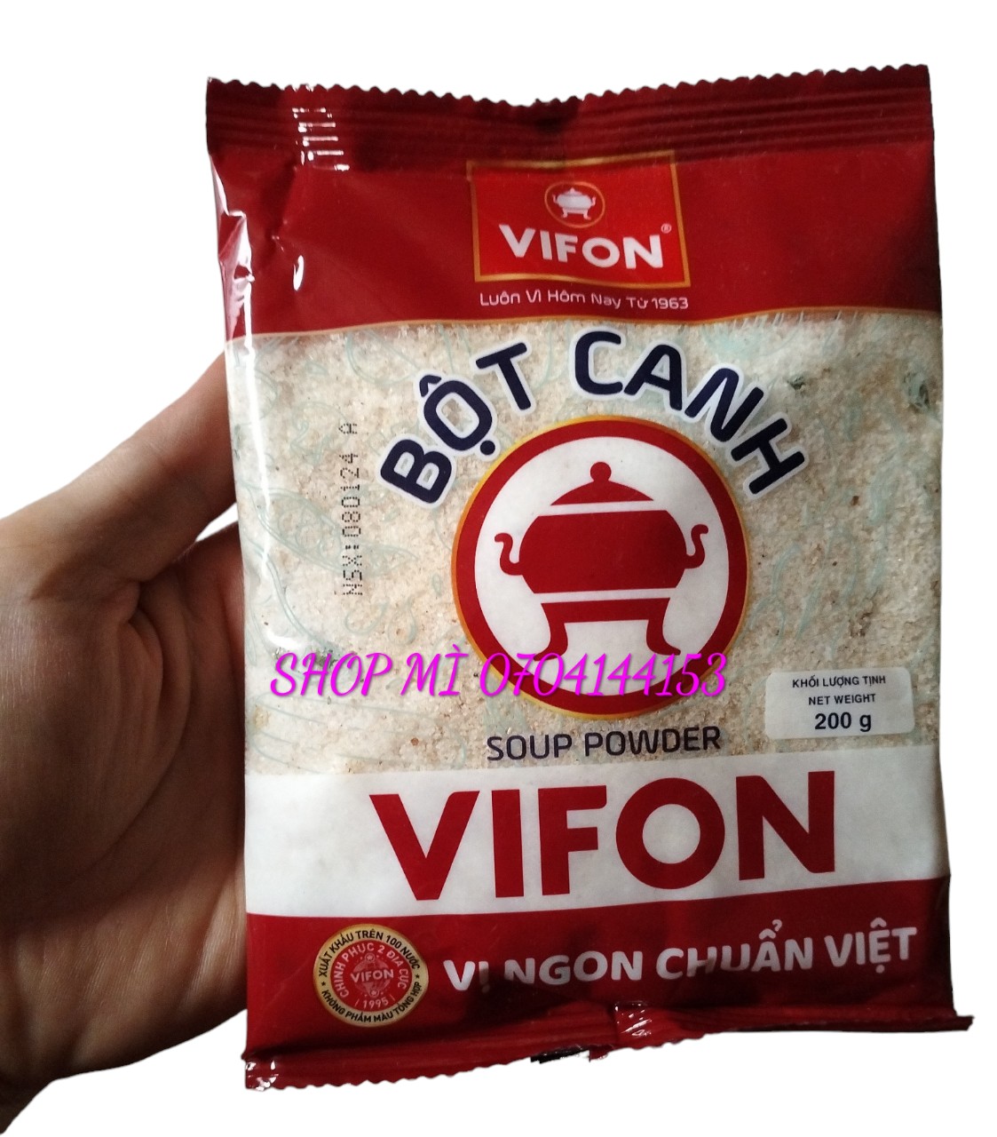 Combo 5 gói bột canh cao cấp VIFON 200gr x 5 gói