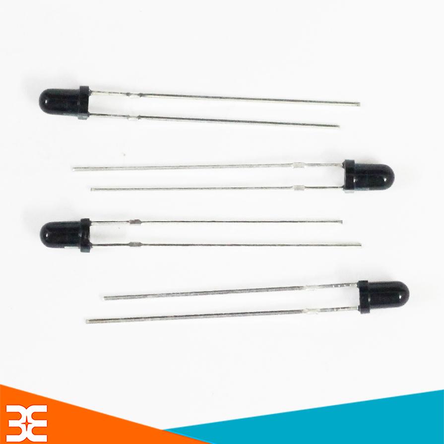 Bộ 20 Con Led Thu Hồng Ngoại 3mm (Đen)