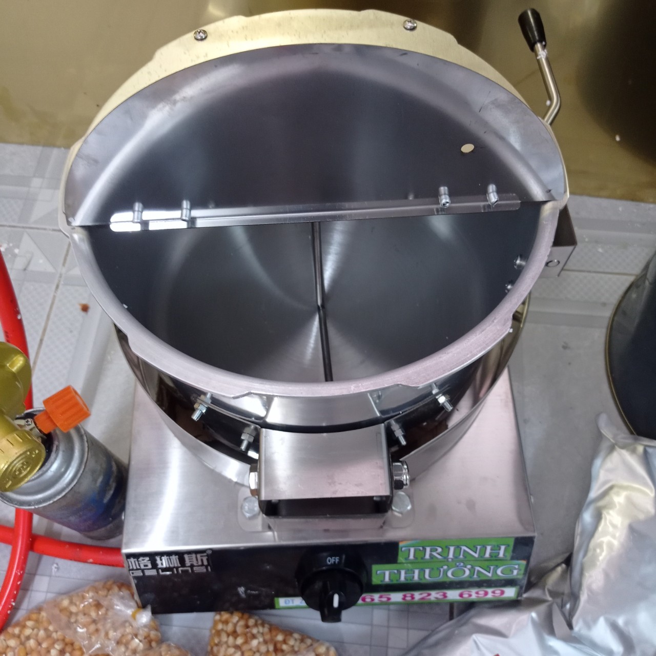 Máy Bắp Rang Bơ Công Nghiệp
