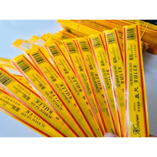 Thước kẻ kewen loại đẹp 20cm, 30cm