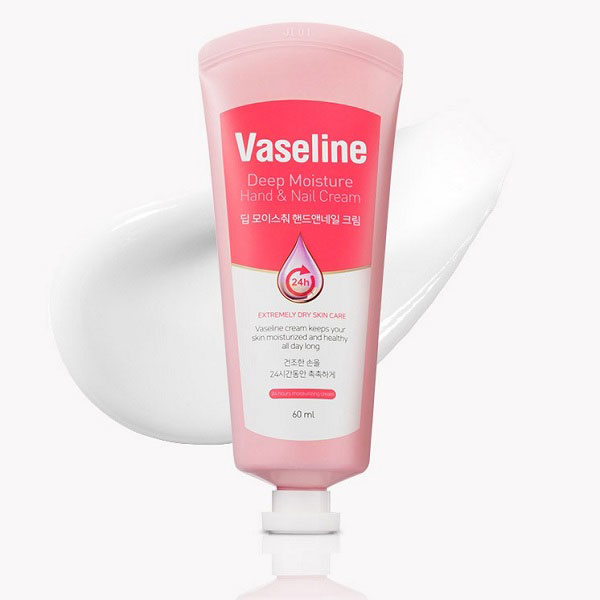 Kem Dưỡng Da Tay Và Móng Vaseline Deep Moisture Hand & Nail Cream 60ml