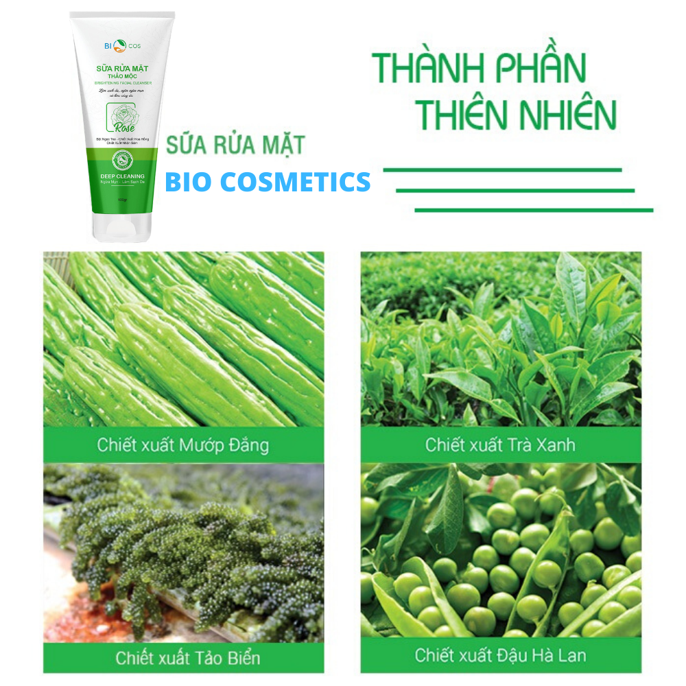 Sữa rửa mặt Bio Cosmetics (Mother & Care) 100g