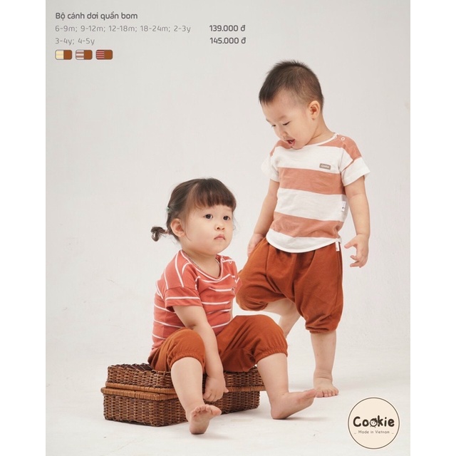 Bộ Cánh Dơi Quần Bom Cookie