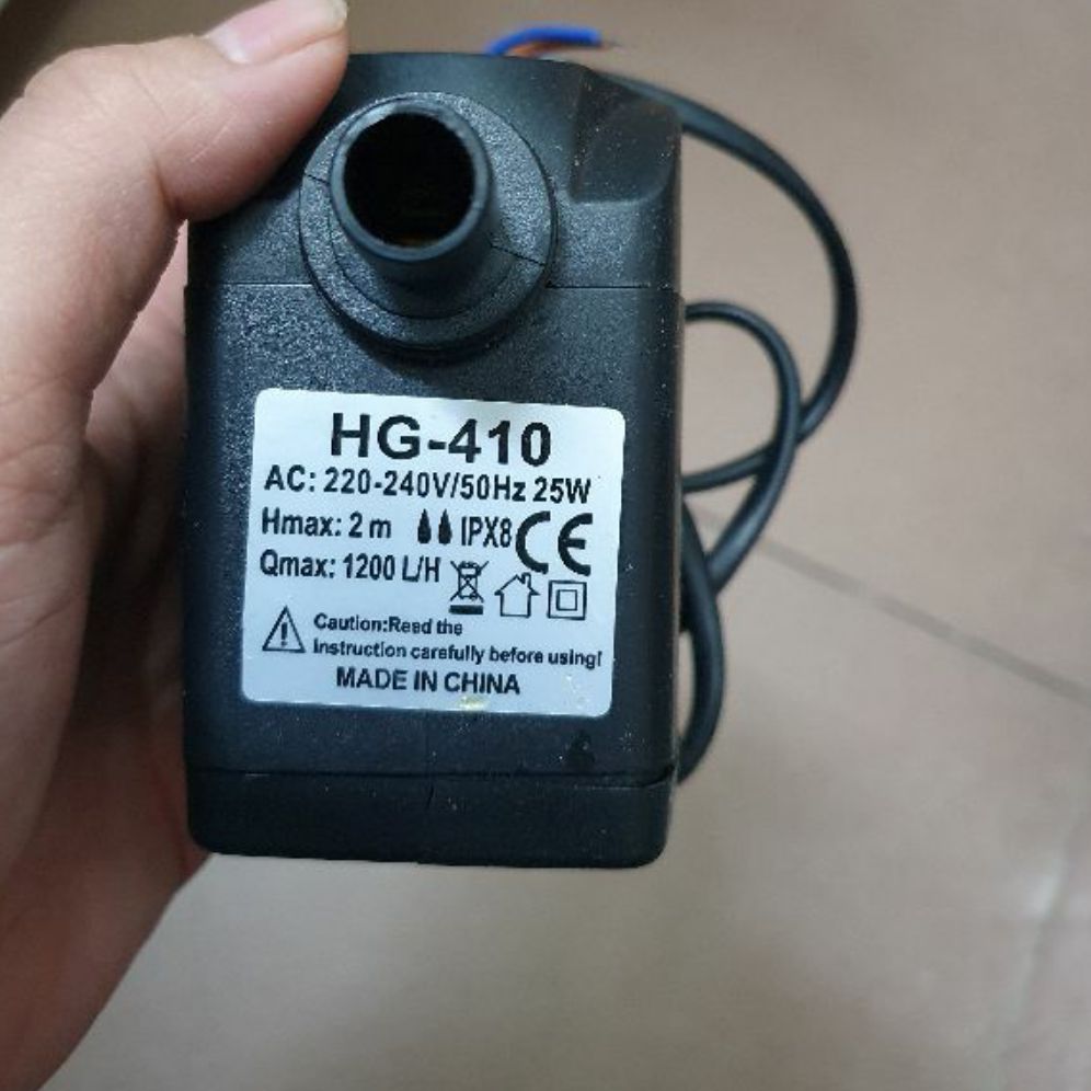 bơm quạt điều hòa hơi nước 25w