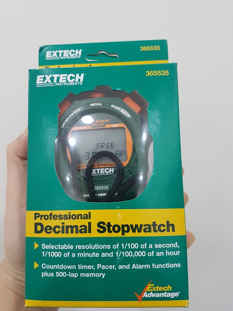 Đồng hồ bấm giờ Extech 365535