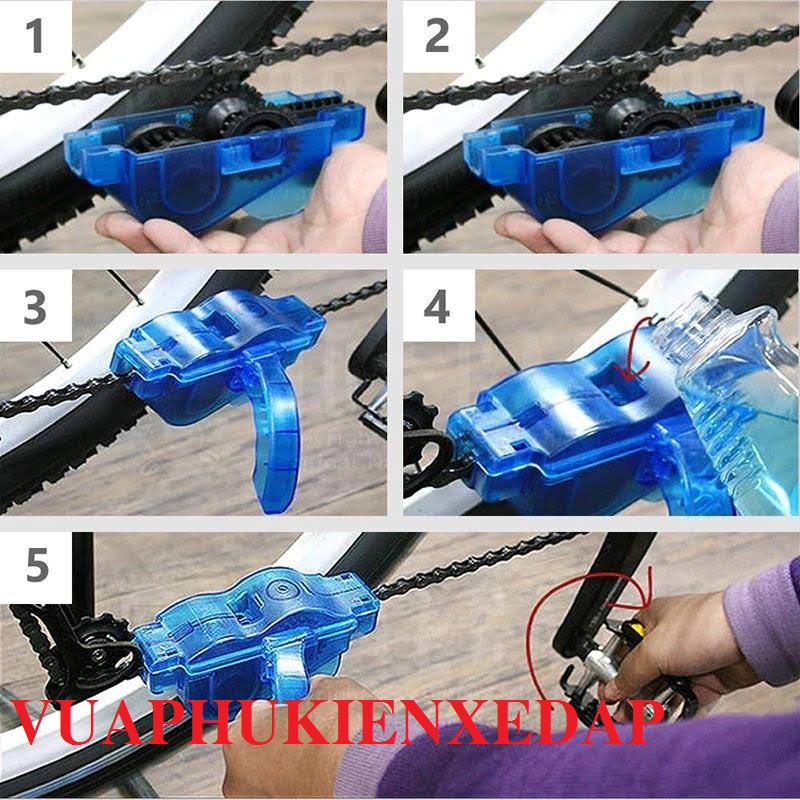 Dụng cụ vệ sinh xích sên xe đạp thể thao