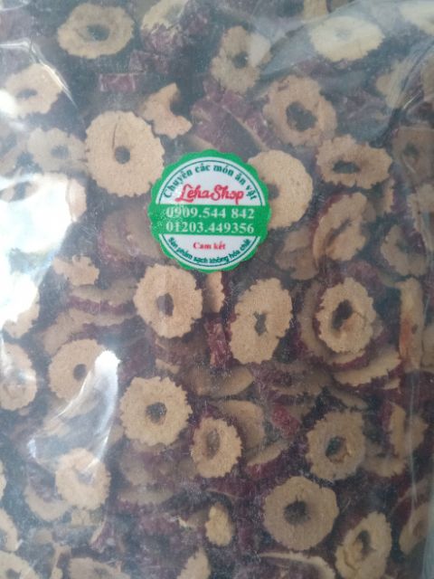 100gr táo đỏ thái lát sấy khô