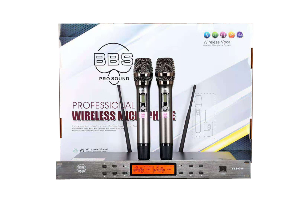 Micro không dây bbs pro sound bbs9000