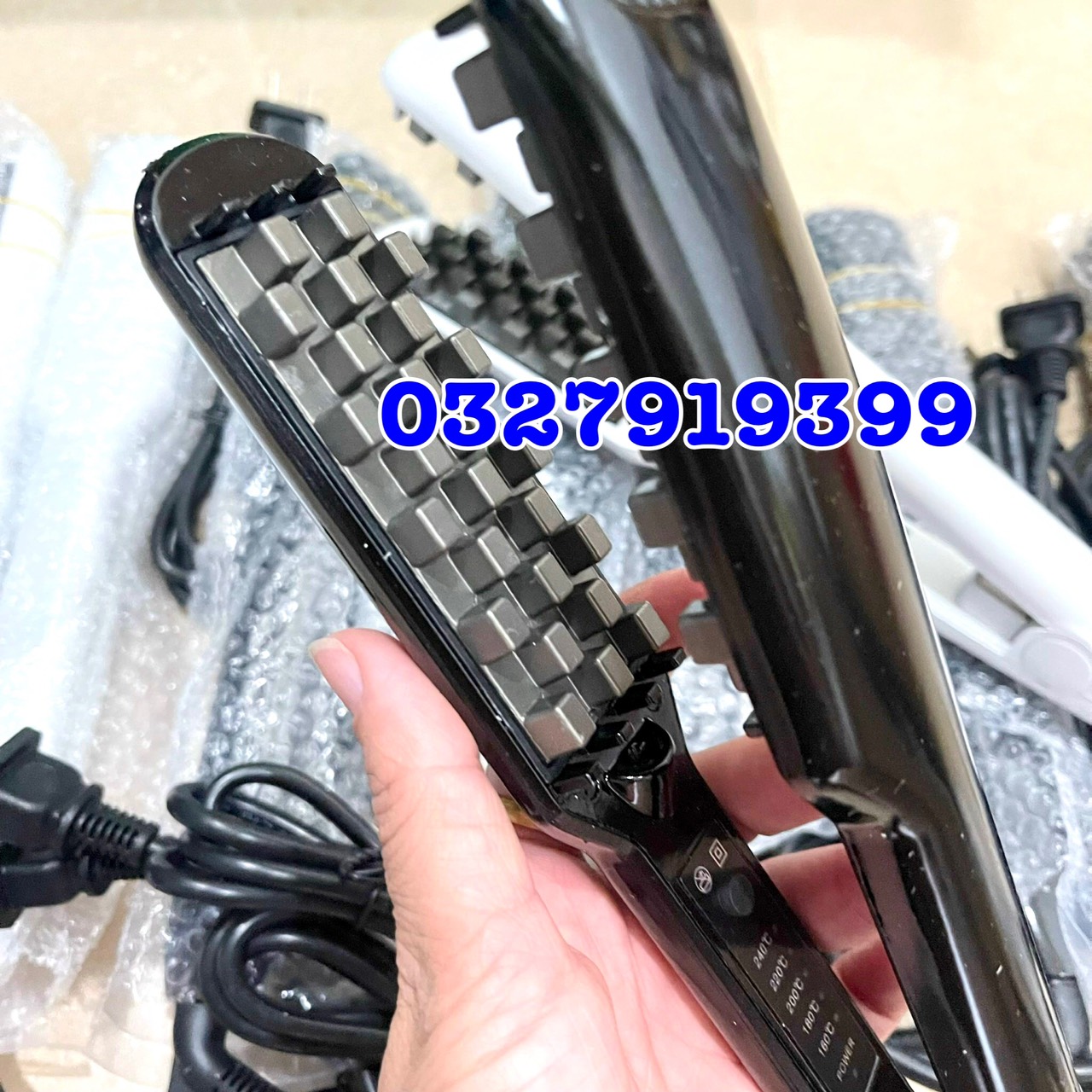 Máy bấm tóc,dập xù răng vuông Hàn Quốc MS200