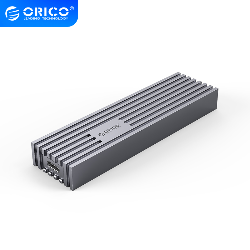 Hộp ổ cứng nvme m.2 ssd usb 3.1 gen 2 bạc orico m232c3-g2- hàng chính hãng