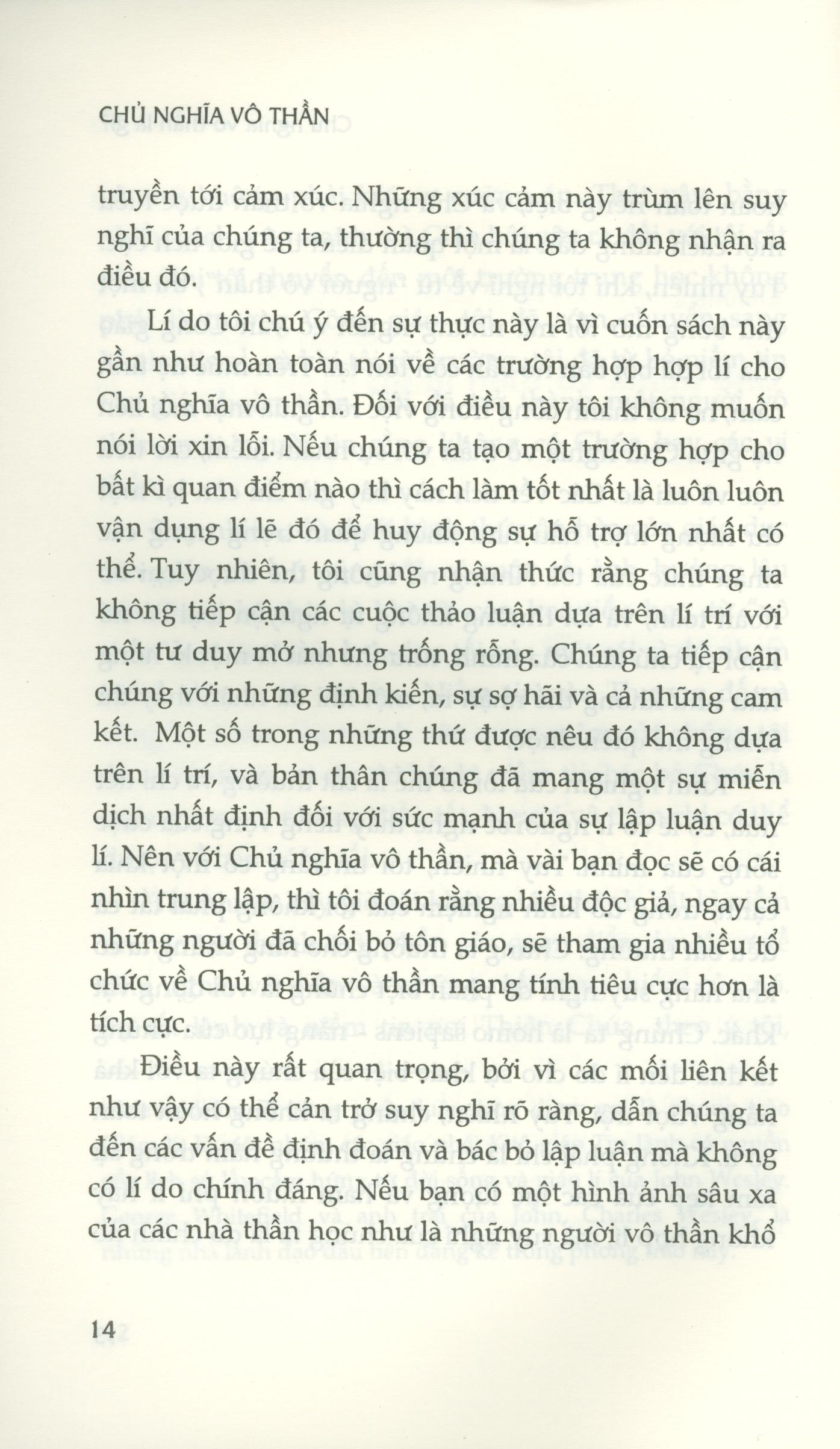 Chủ Nghĩa Vô Thần
