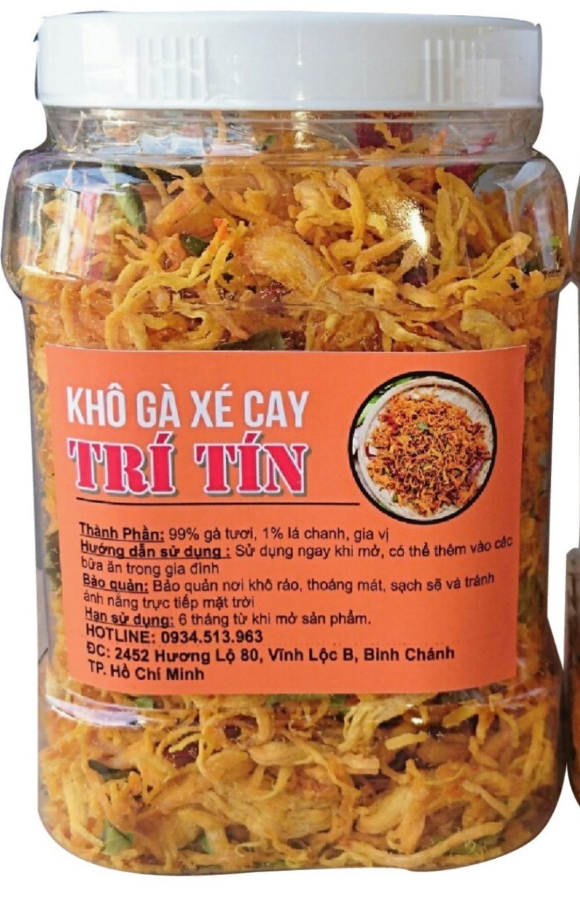 Khô gà lá chanh - TRÍ TÍN
