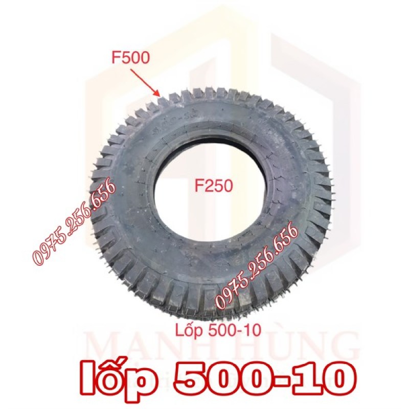 Lốp 500-10 lốp các loại săm lốp máy nông nghiệp đồ chế công nông xe cải tiến
