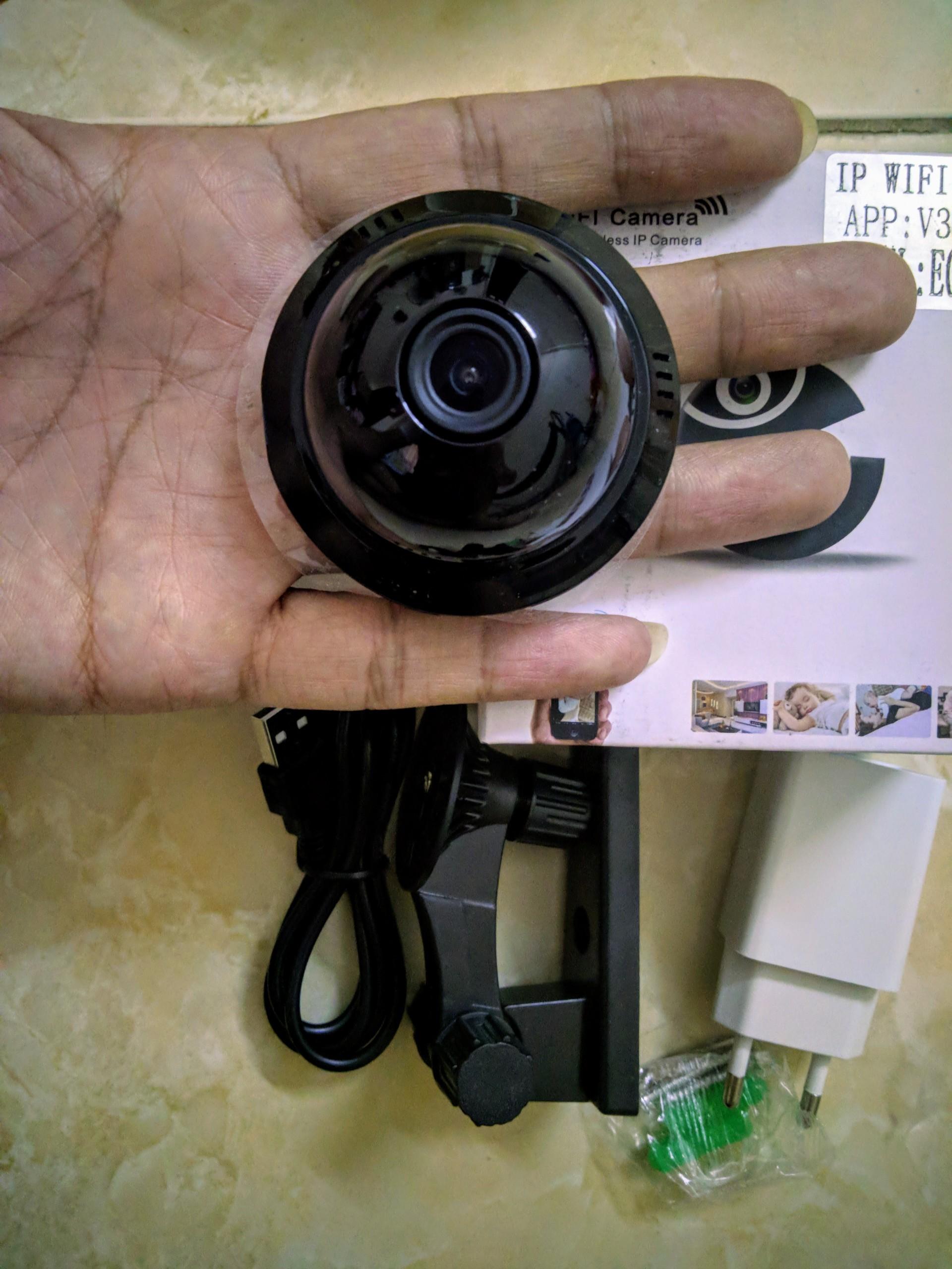 Camera IP Wifi Không Dây Siêu Nhỏ FULL HD V380Pro