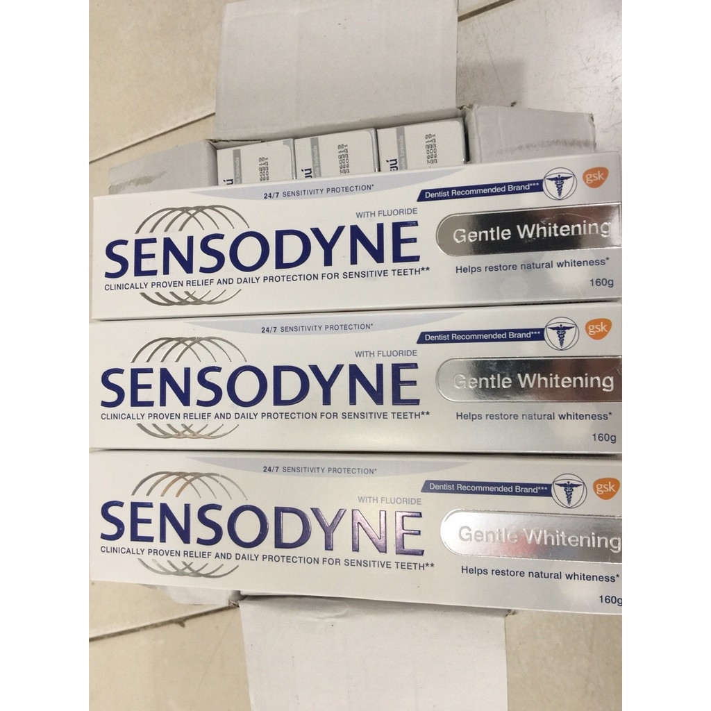 [HCM]1 tuýp Kem đánh răng chống ê buốt SENSODYN 160gr