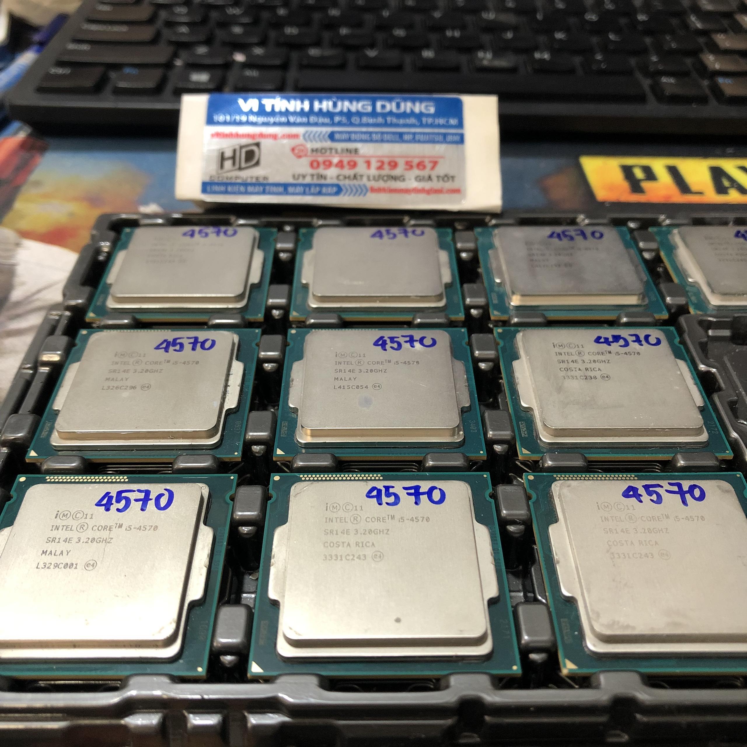 CPU CORE I5 4570 1150, cpu máy tính