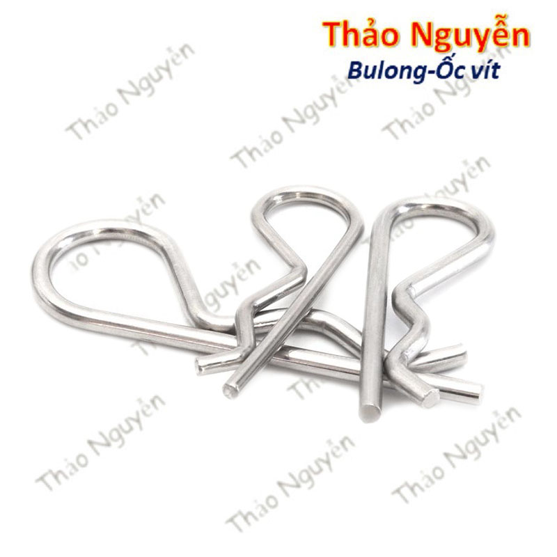 Chốt chẻ chữ R Inox 304 size 1mm -4mm