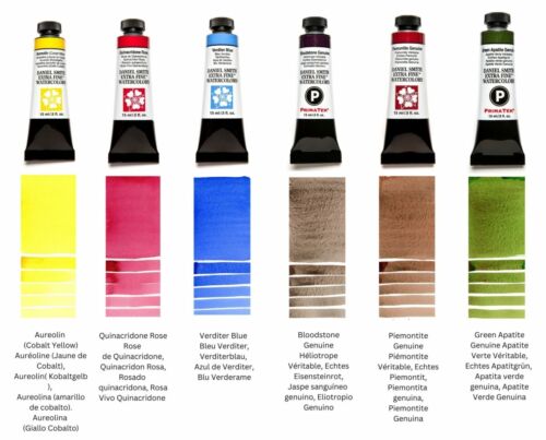 Màu Nước Pocket Daniel Smith - Primary Color Set 0.5 / 1ml (Dùng Thử) - Set 3/6 Màu