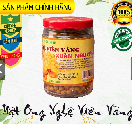[HCM]Mật Ong Nghệ Viên Vàng 100%