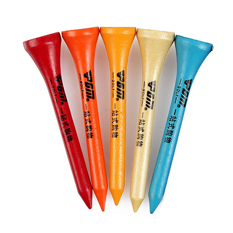 Tee Golf Bằng Gỗ Nhiều Màu - PGM QT003 (SET 10 TEE)