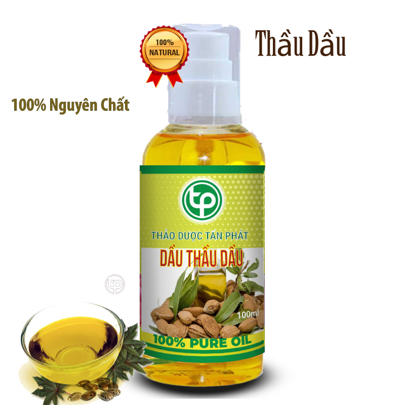 Dầu thầu dầu nguyên chất 100ml