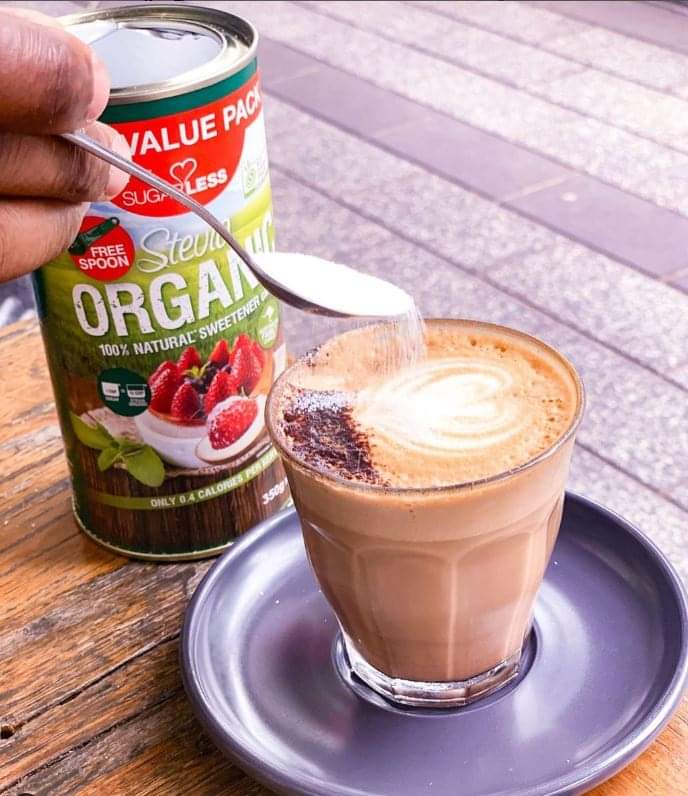 ĐƯỜNG CỎ NGỌT STEVIA ORGANIC SUGARLESS