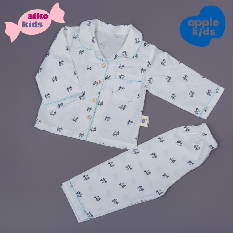 Nơi bán Pijama/đồ mặc nhà linen trắng cho bé, thiết kế và sản xuất tại Việt Nam.