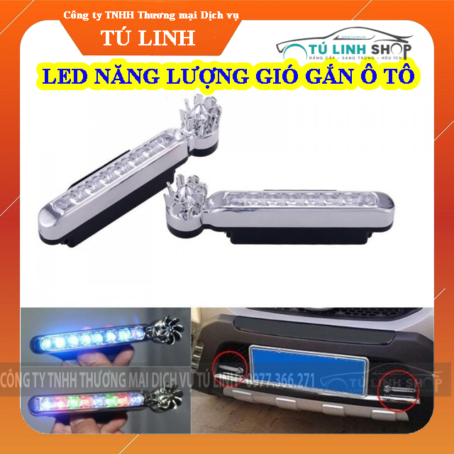 Đèn led năng lượng gió