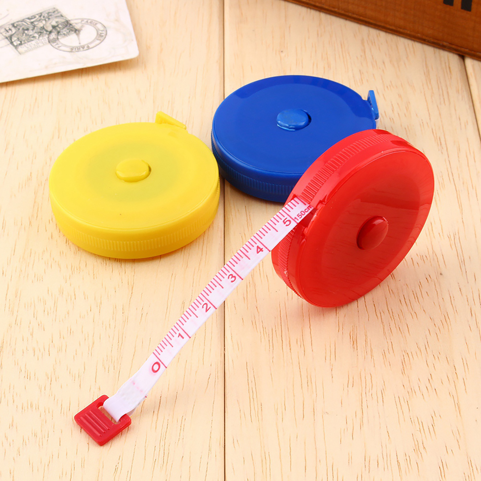 Magicstore Hot Retractable 1.5M Sewing Tailor Cloth Soft Flat Tape Body Measure Ruler