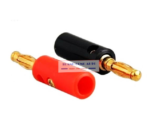 Combo 10 cái Jack bắp chuối đực mạ đồng 4mm
